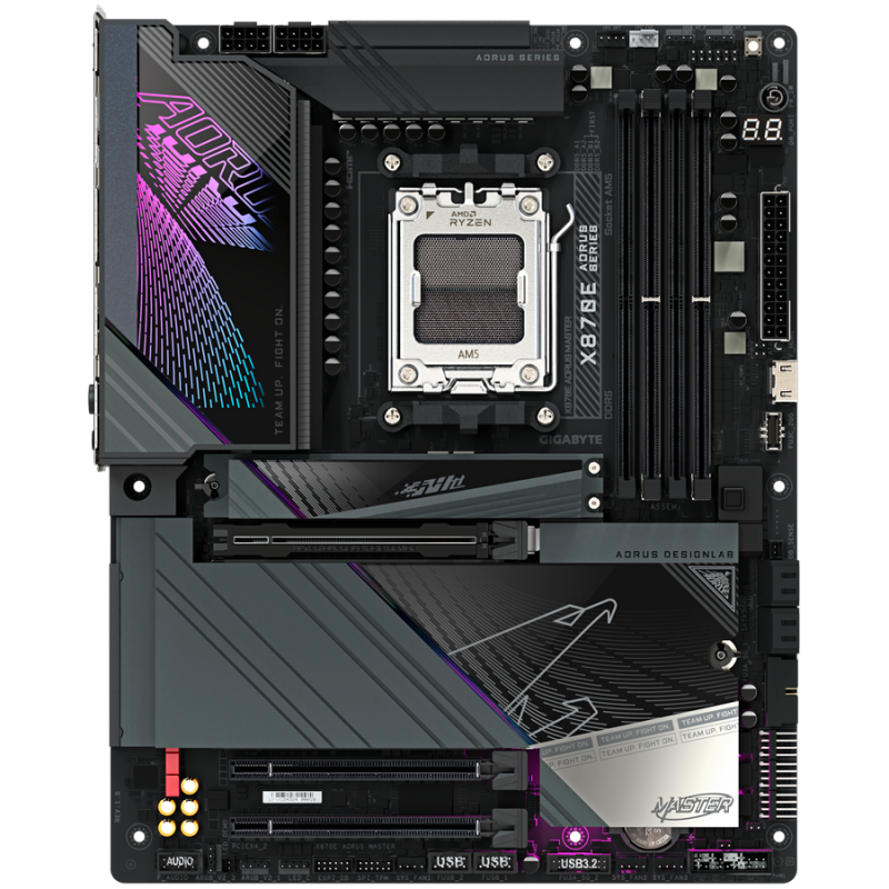 Matična plošča GIGABYTE X870E AORUS MASTER WiFi 7, AM5, DDR5, ATX