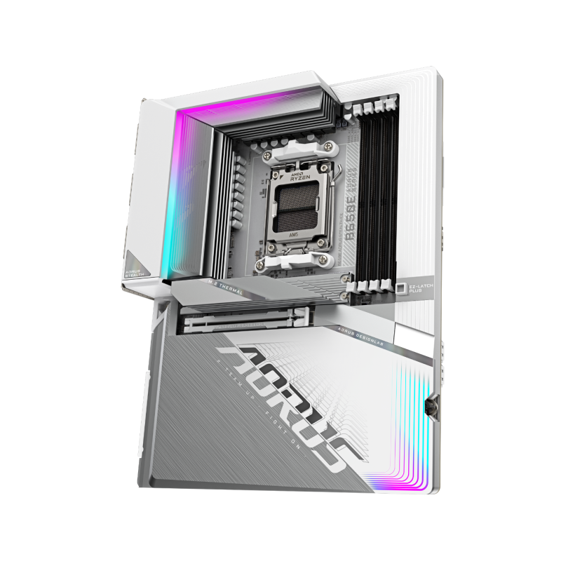 Matična plošča GIGABYTE B650E A STEALTH ICE, DDR5, AM5, ATX
