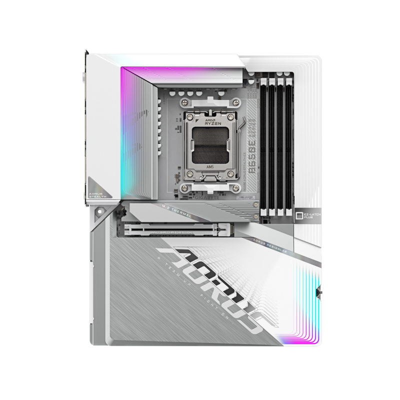 Matična plošča GIGABYTE B650E A STEALTH ICE, DDR5, AM5, ATX