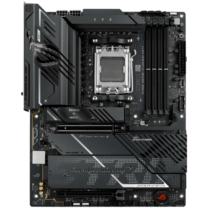 Matična plošča ASUS ROG STRIX X870E-H GAMING WIFI7, DDR5, AM5, ATX