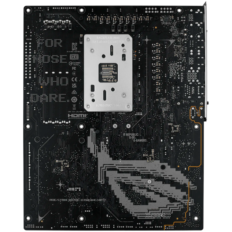 Matična plošča ASUS ROG STRIX X870E-H GAMING WIFI7, DDR5, AM5, ATX