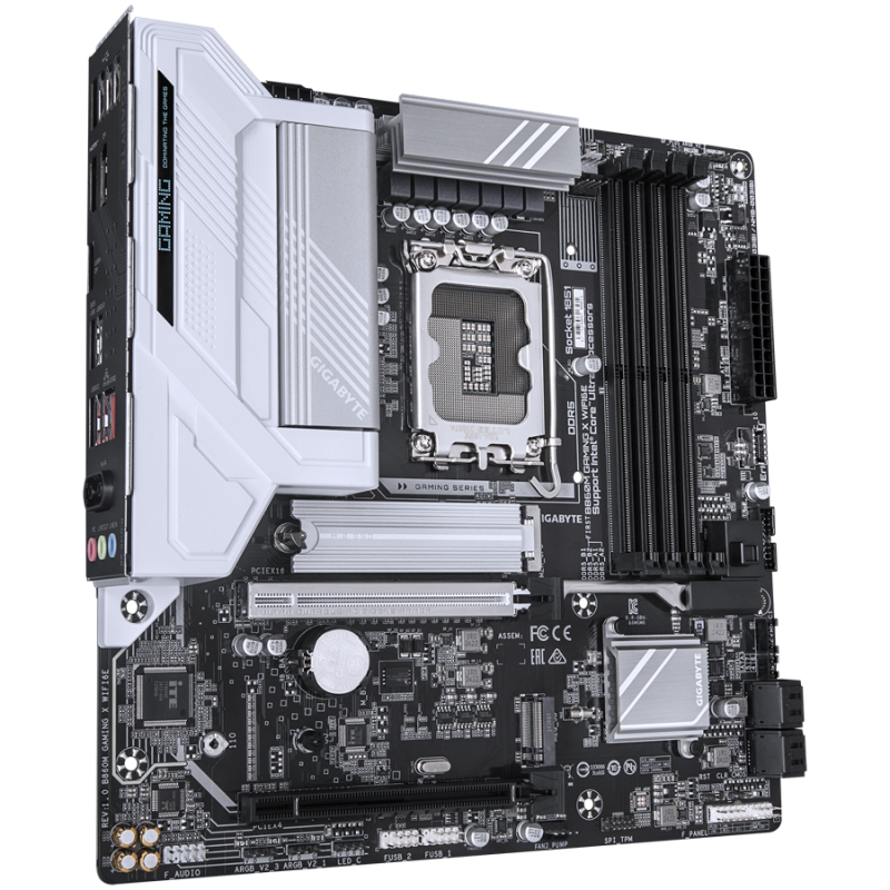 Matična plošča GIGABYTE B860M GAMING X WIFI6E, DDR5, LGA1851, mATX