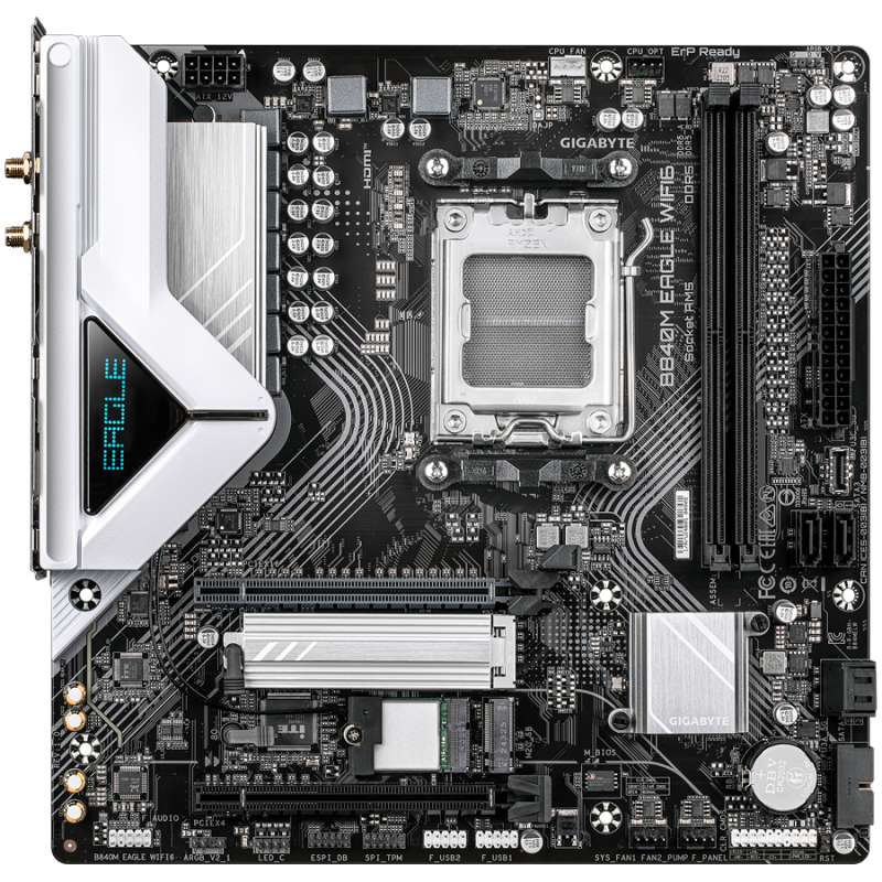 Matična plošča GIGABYTE B840M EAGLE WIFI6, DDR5, AM5, mATX