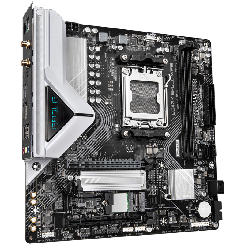 Matična plošča GIGABYTE B840M EAGLE WIFI6, DDR5, AM5, mATX