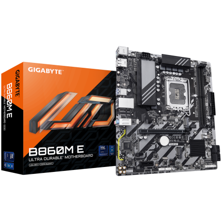 Matična plošča GIGABYTE B860M E, DDR5, LGA1851, mATX