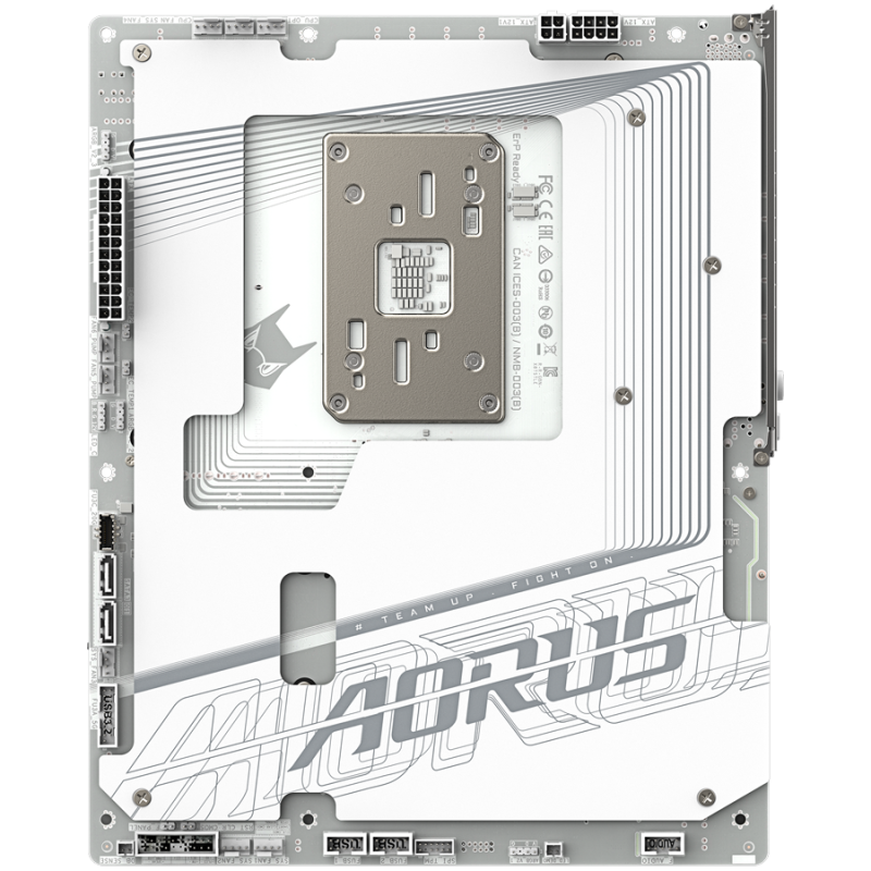Matična plošča GIGABYTE X870 AORUS STEALTH ICE, DDR5, AM5, ATX
