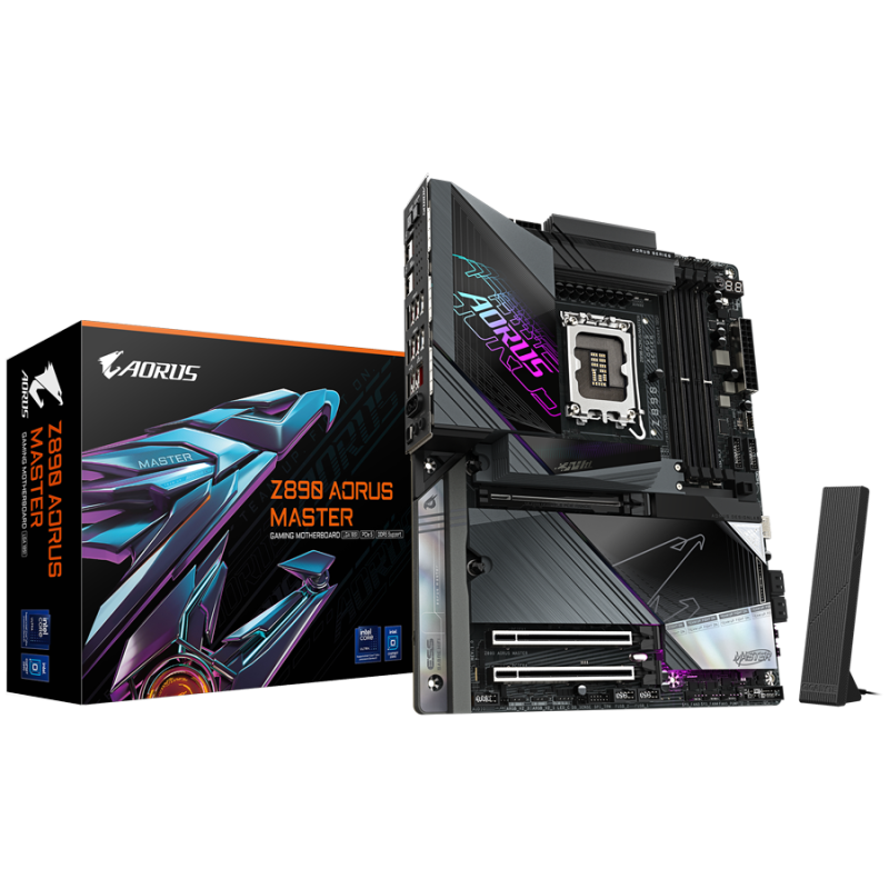 Matična plošča GIGABYTE Z890 AORUS MASTER, DDR5, LGA1851, ATX