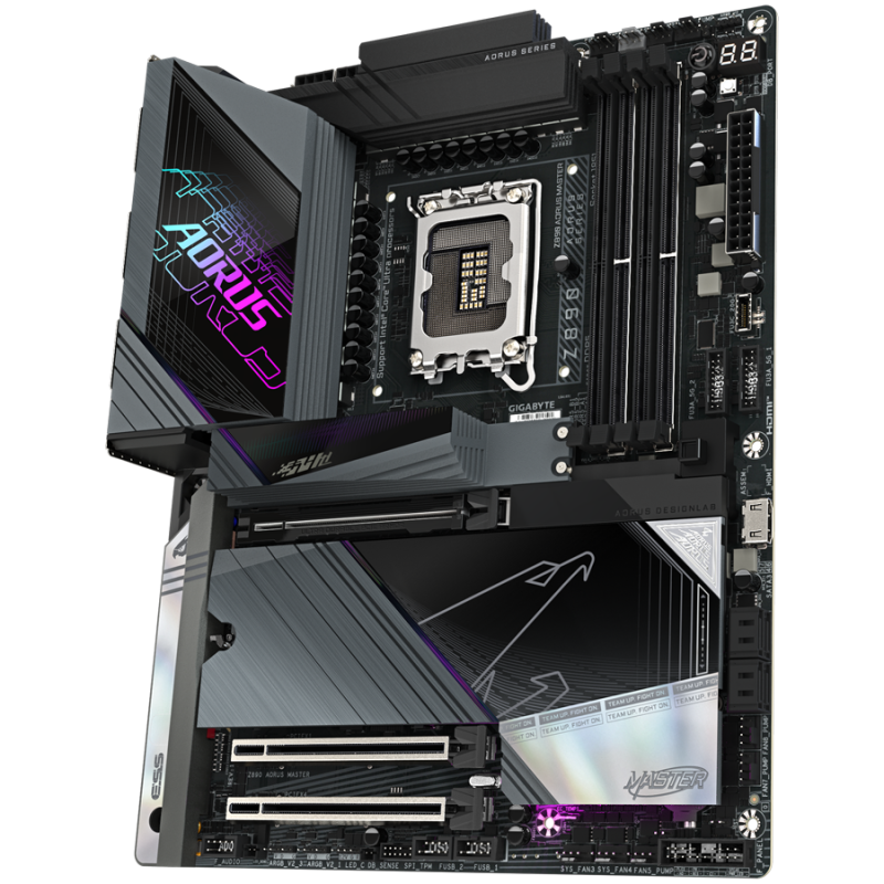 Matična plošča GIGABYTE Z890 AORUS MASTER, DDR5, LGA1851, ATX