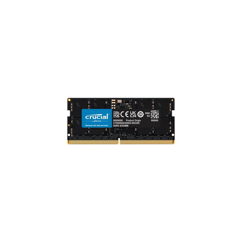 Pomnilnik za prenosnik SODIMM DDR5 16GB PC5-38400 4800MT/s CL40 1.1V Crucial