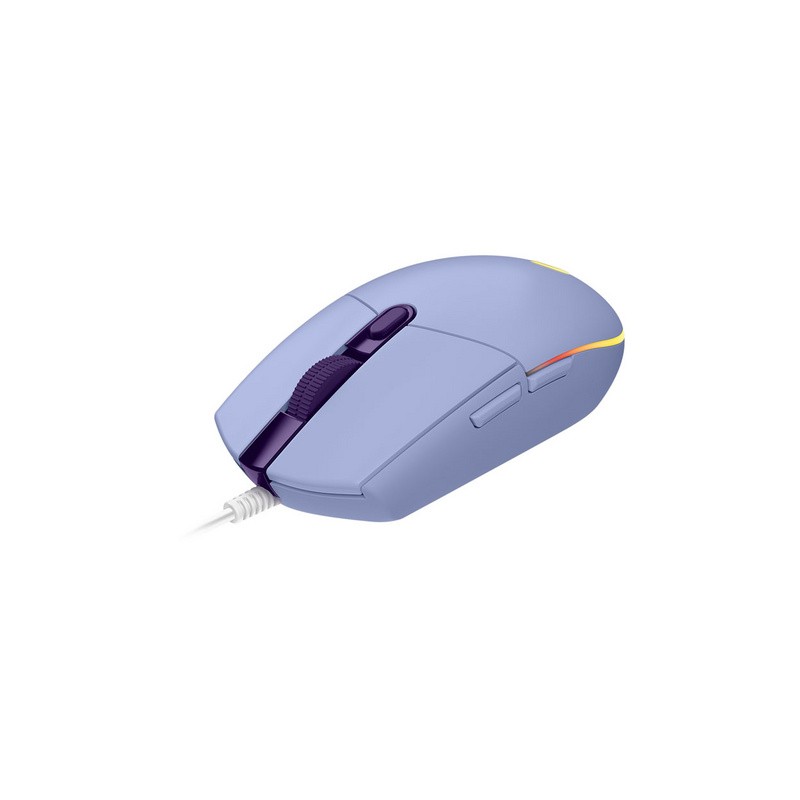 Miška Logitech G102 LIGHTSYNC, vijolična