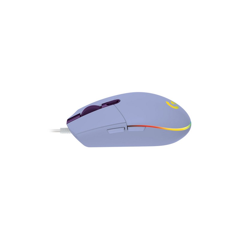 Miška Logitech G102 LIGHTSYNC, vijolična