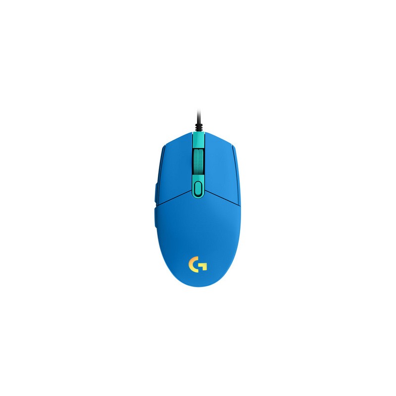 Miška Logitech G102 LIGHTSYNC, modra
