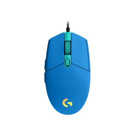 Miška Logitech G102 LIGHTSYNC, modra