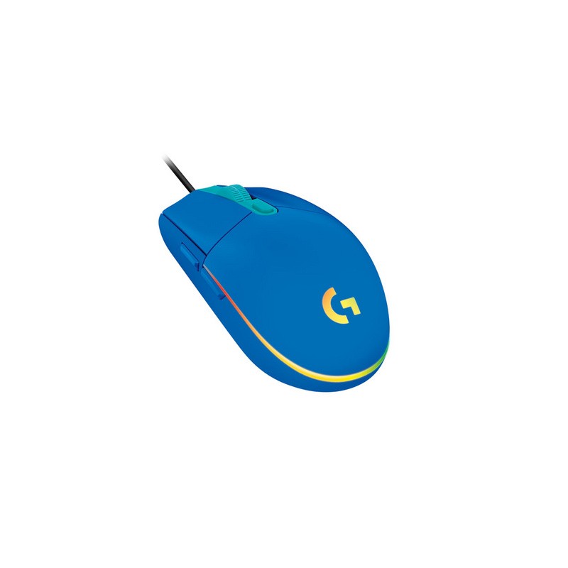 Miška Logitech G102 LIGHTSYNC, modra