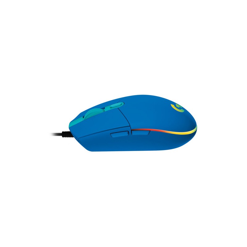 Miška Logitech G102 LIGHTSYNC, modra