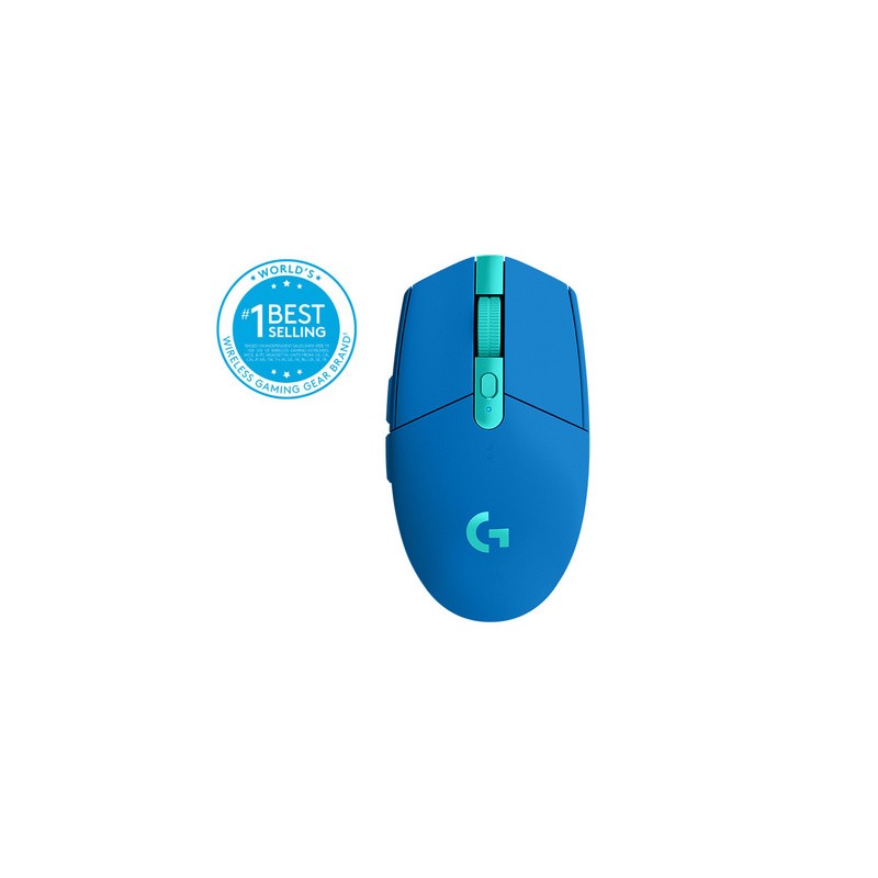 Miška Logitech G305 LIGHTSPEED Wireless Gaming, modra