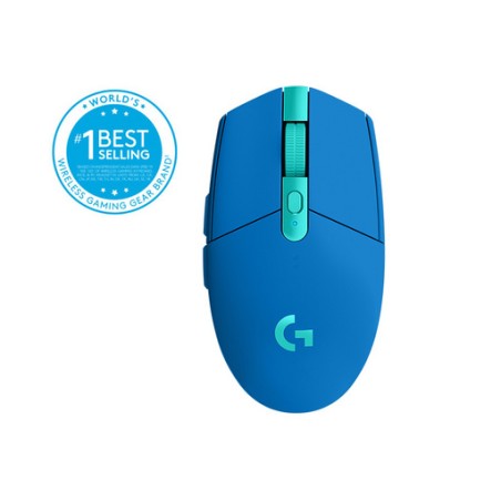 Miška Logitech G305 LIGHTSPEED Wireless Gaming, modra