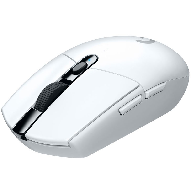 Miška Logitech G305 LIGHTSPEED Wireless Gaming, bela