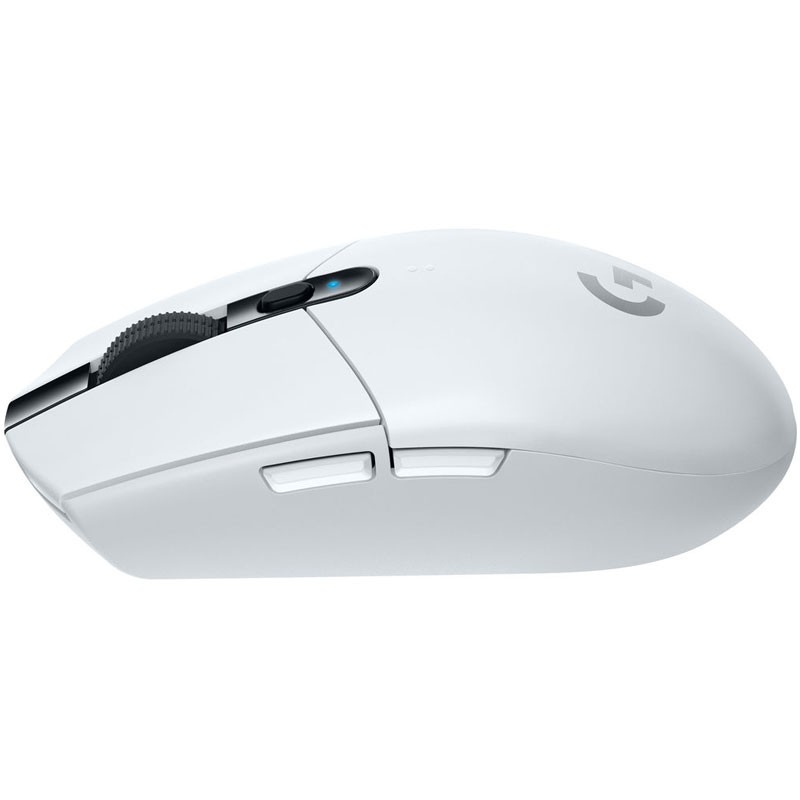 Miška Logitech G305 LIGHTSPEED Wireless Gaming, bela