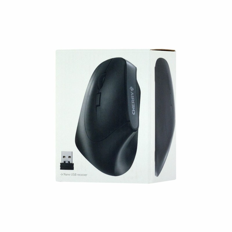 Miška Cherry MW 4500 LEFT, za levičarje, brezžična, ergonomska