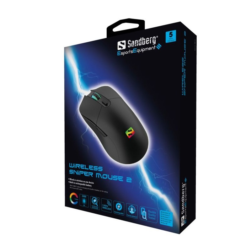 Miška Sandberg Wireless Sniper 2 miška, 640-21