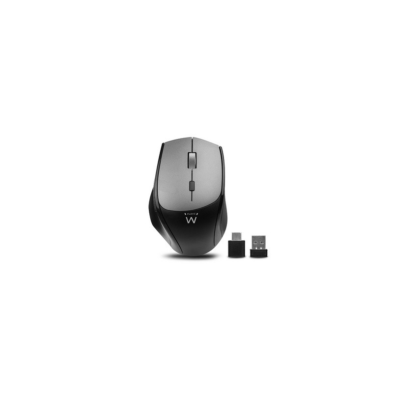 Miška Ewent Dual-Connect Silent Wireless, črna