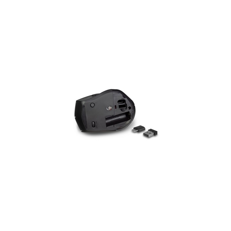 Miška Ewent Dual-Connect Silent Wireless, črna