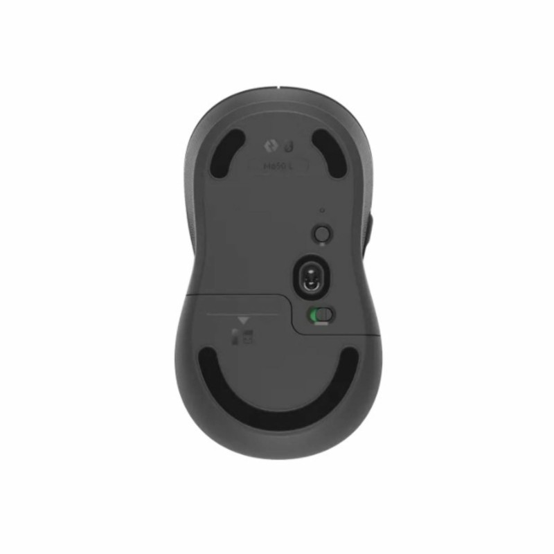 Miška Logitech Signature M650, velikost L, Bluetooth, grafitna barva