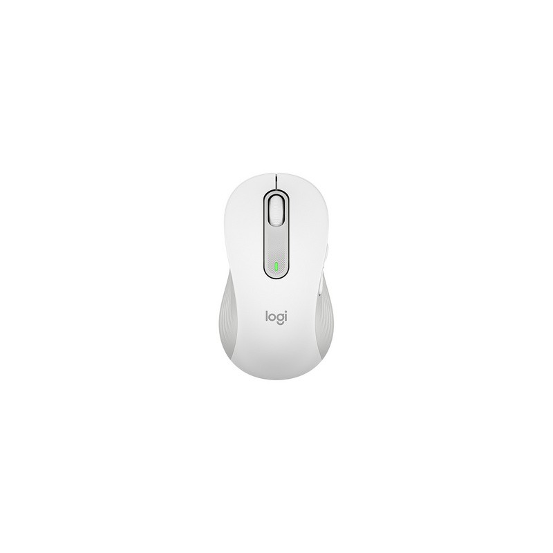 Miška Logitech Signature M650, L, za levičarje, bela
