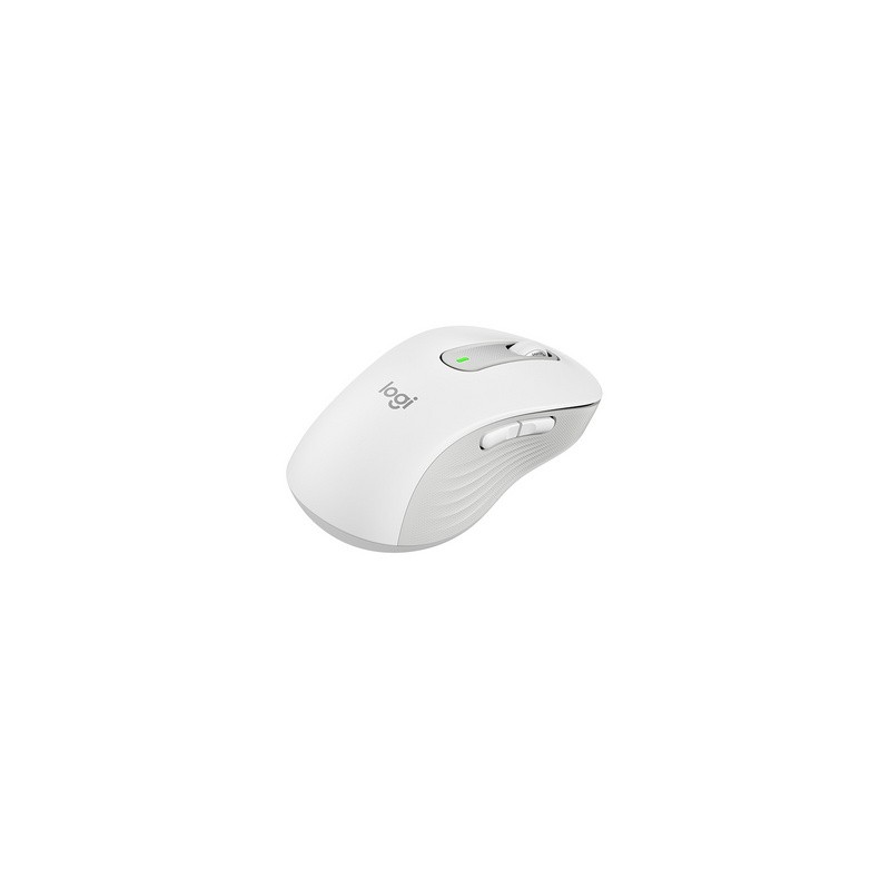 Miška Logitech Signature M650, L, za levičarje, bela