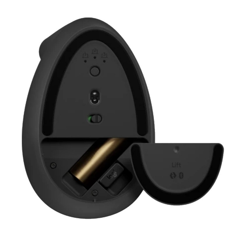 Miška Logitech Lift LEFT Vertical Ergonomic, grafitna