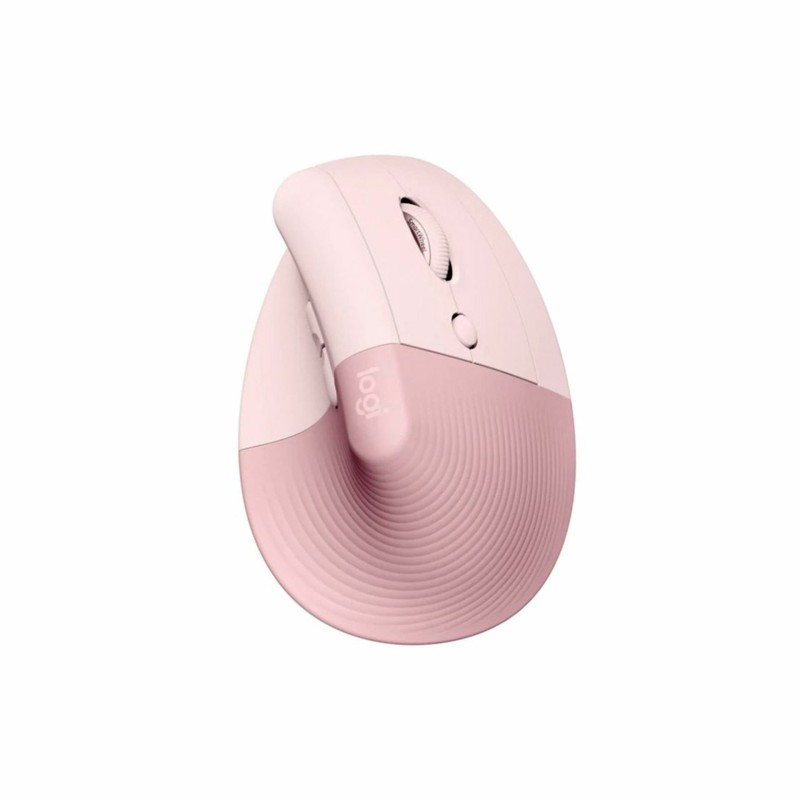 Miška Logitech Lift Vertical Ergonomic, roza