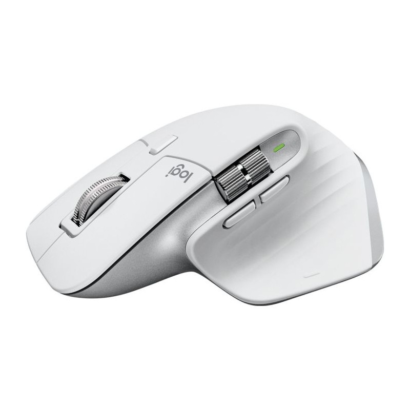 Miška brezžična LOGITECH MX MASTER 3S, bela