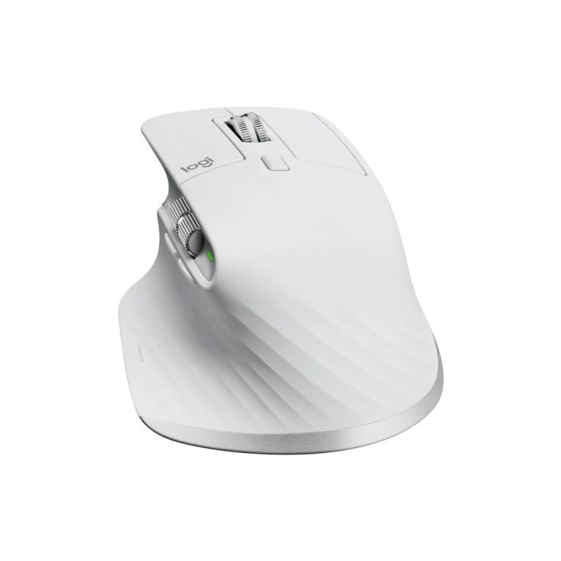 Miška brezžična LOGITECH MX MASTER 3S, bela