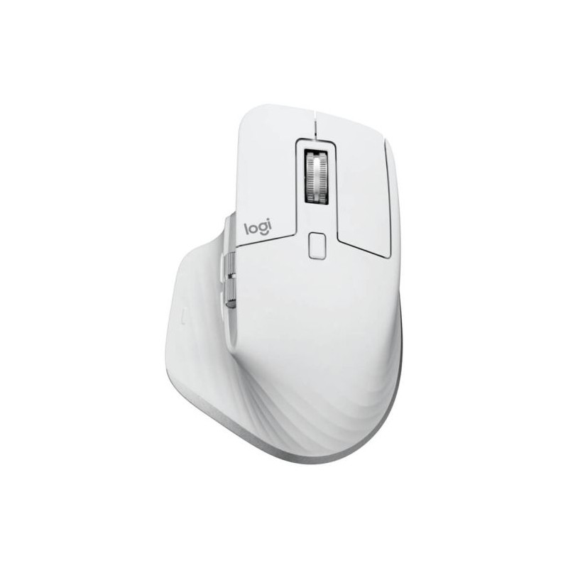 Miška brezžična LOGITECH MX MASTER 3S, bela