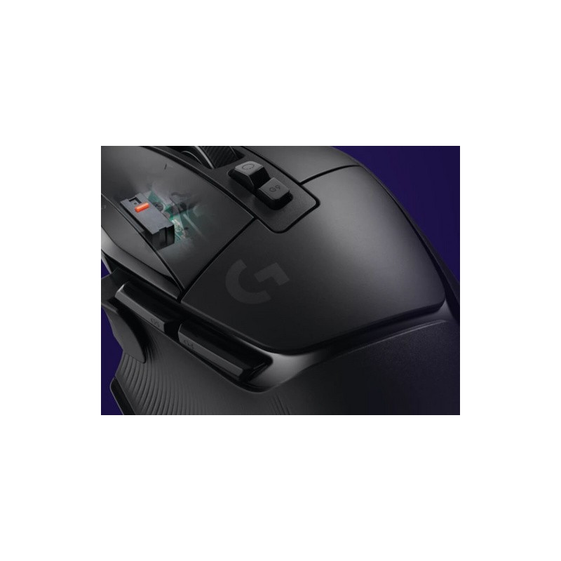 Miška Logitech G502 X Lightspeed, brezžična, črna