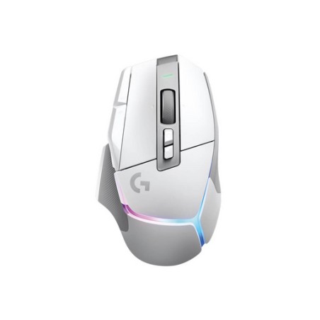 Miška Logitech G502 X PLUS, Wireless, RGB, bela