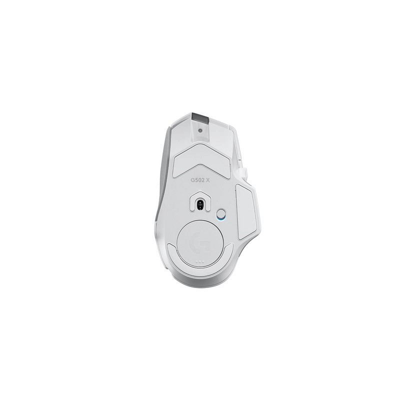Miška Logitech G502 X PLUS, Wireless, RGB, bela