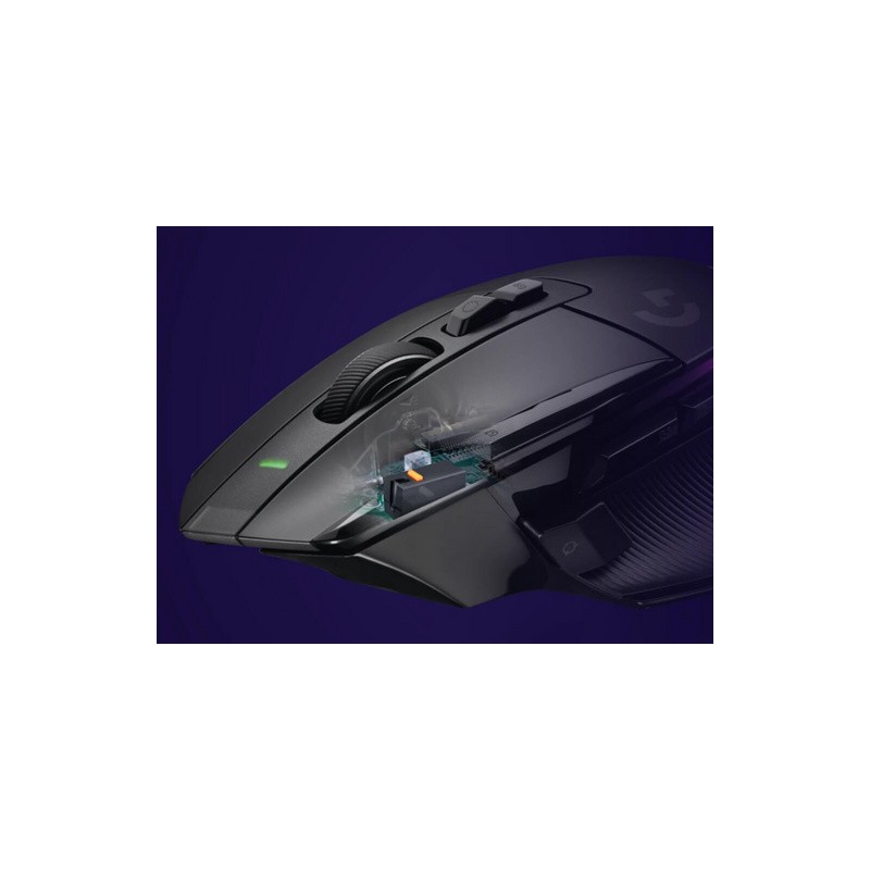 Miška Logitech G502 X PLUS, Wireless, RGB, črna
