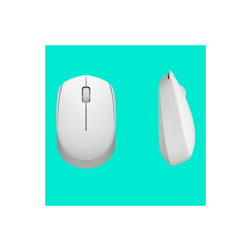 Miška Logitech M171 Wireless, bela