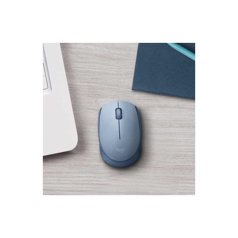Miška Logitech M171 Wireless, siva