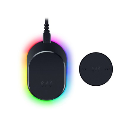 Polnilna postaja Razer Mouse Dock Pro s polnilnim ploščkom