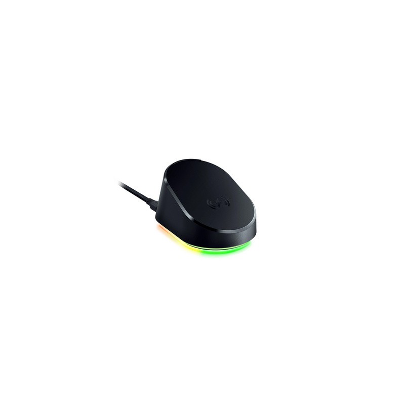 Polnilna postaja Razer Mouse Dock Pro s polnilnim ploščkom