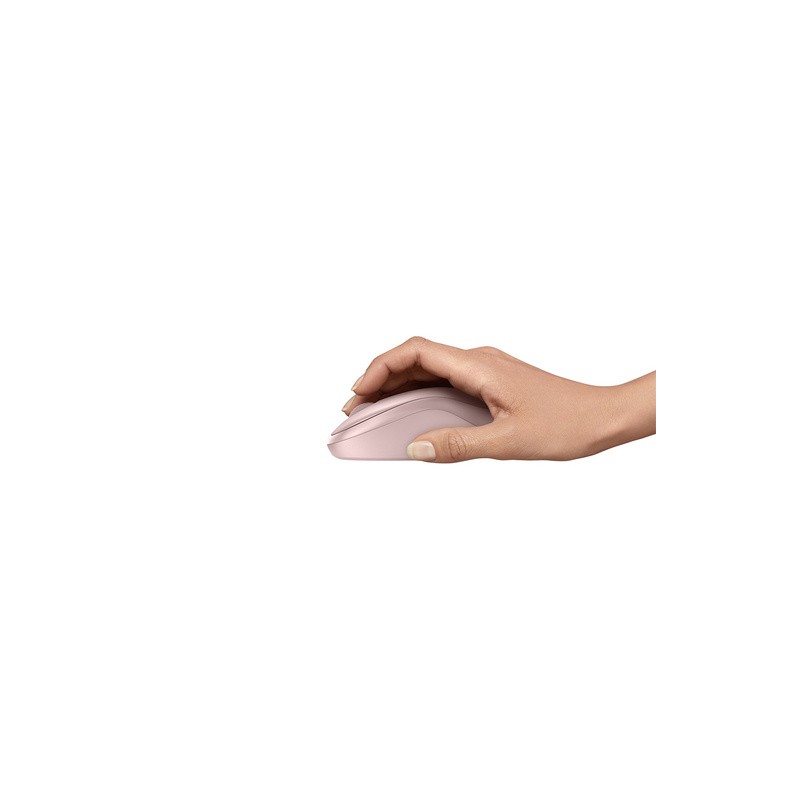 Miška Logitech M240 Silent Bluetooth, roza