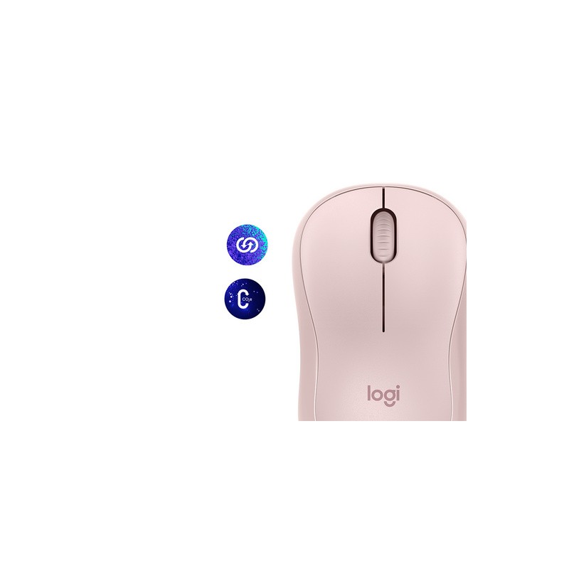 Miška Logitech M240 Silent Bluetooth, roza