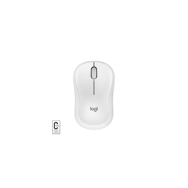 Miška Logitech M240 Silent Bluetooth, bela