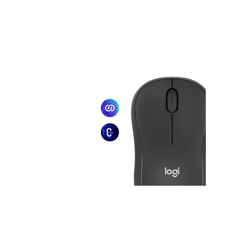 Miška Logitech M240 Silent Bluetooth, grafitna