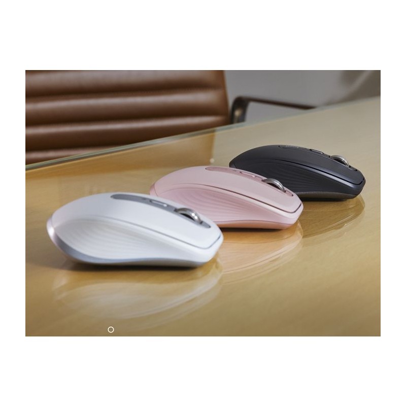 Miška Logitech MX Anywhere 3S, Bluetooth, DarkField laser, grafitna