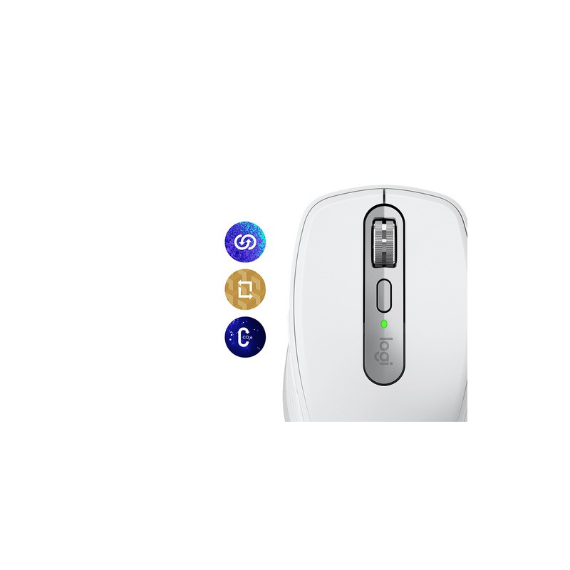 Miška Logitech MX Anywhere 3S, Bluetooth, DarkField laser, siva