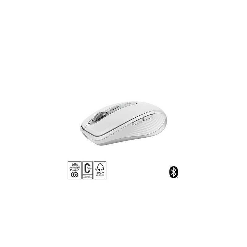 Miška Logitech MX Anywhere 3S, Bluetooth, DarkField laser, siva